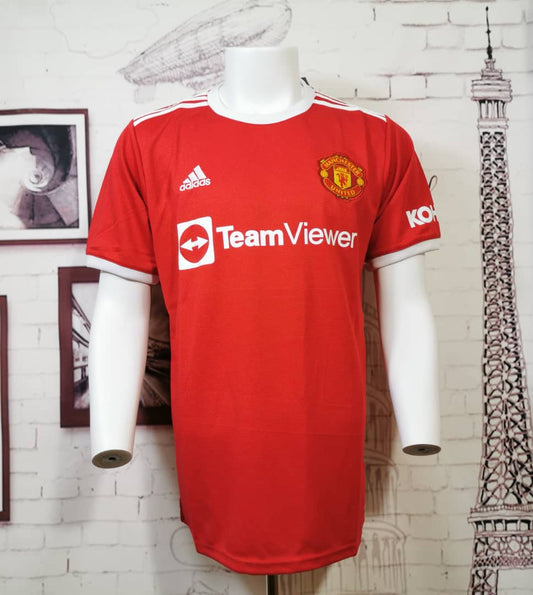 Manchester United 07-08 Home short sleeve