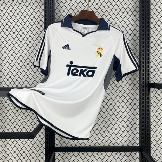 Real Madrid 86-87 Home Short Sleeve