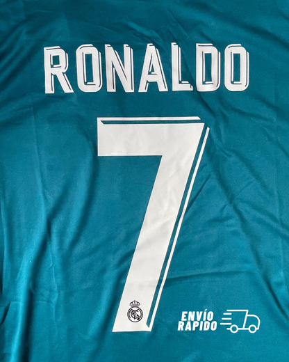 Real Madrid 17/18 Local manga corta - ENVÍO RÁPIDO