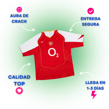 Arsenal 2004-05 Local — Liquidación talla XL