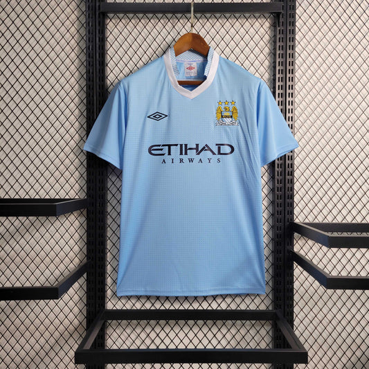 Manchester City 11-12 Home short sleeve