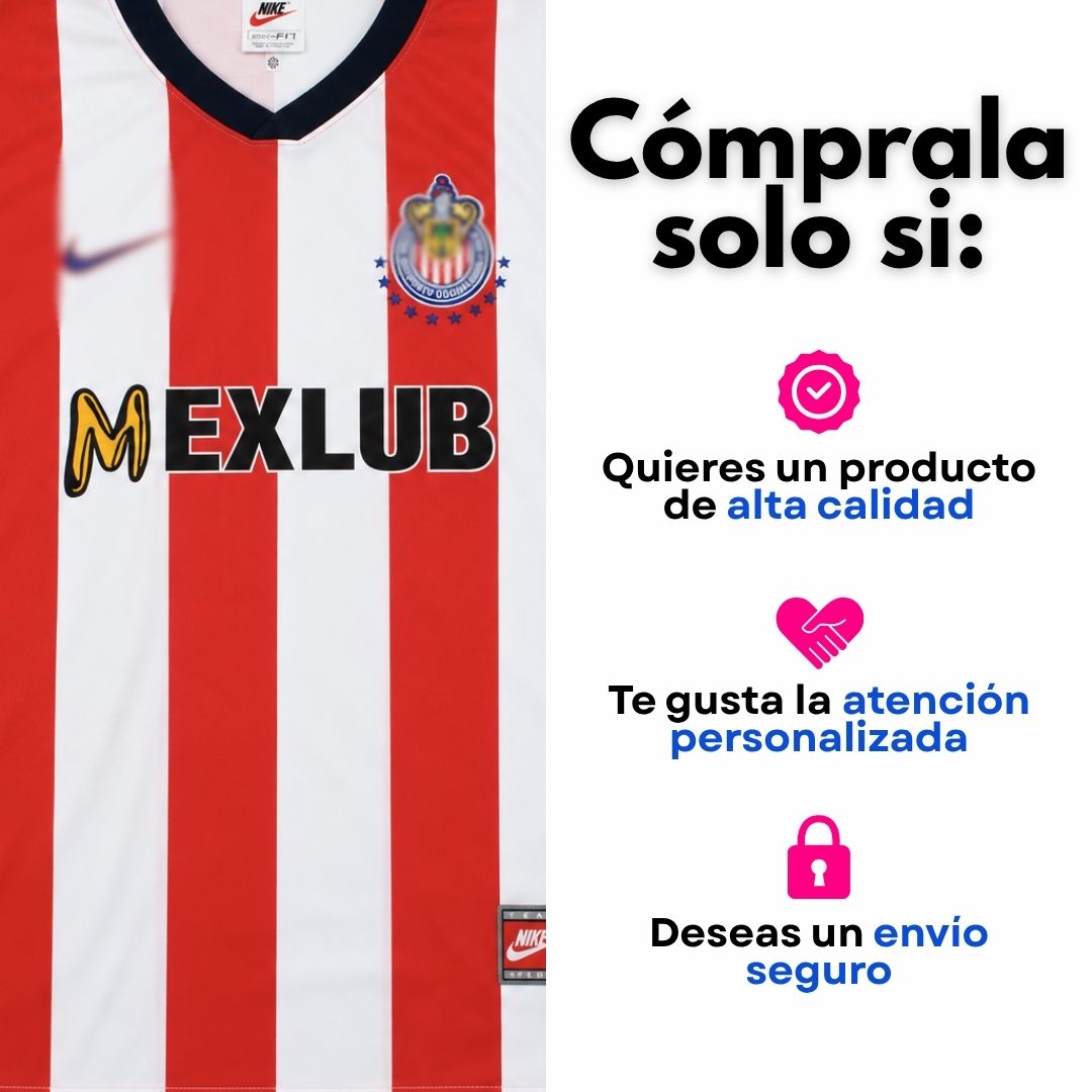Chivas 1996-97 Local manga corta