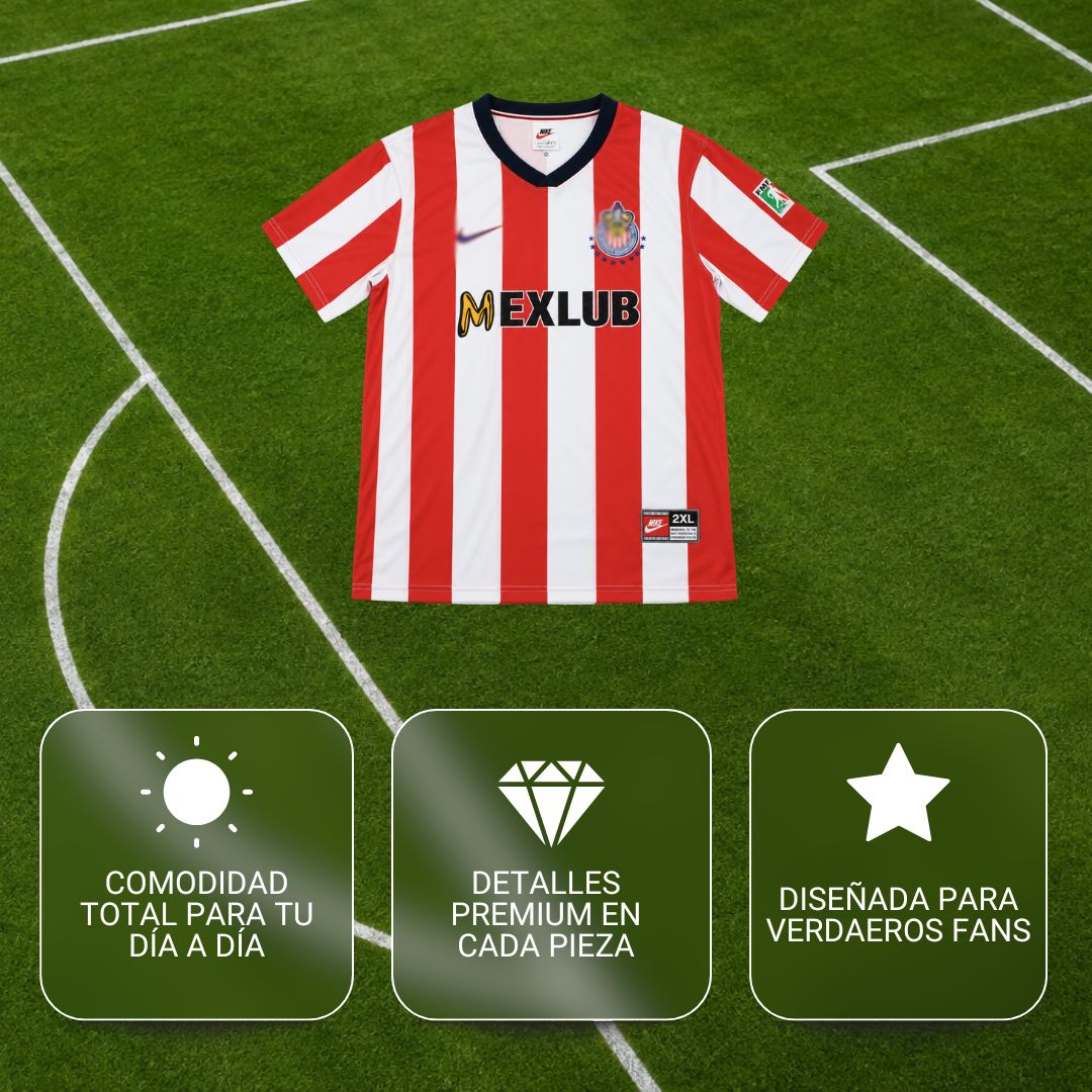 Chivas 1996-97 Local manga corta
