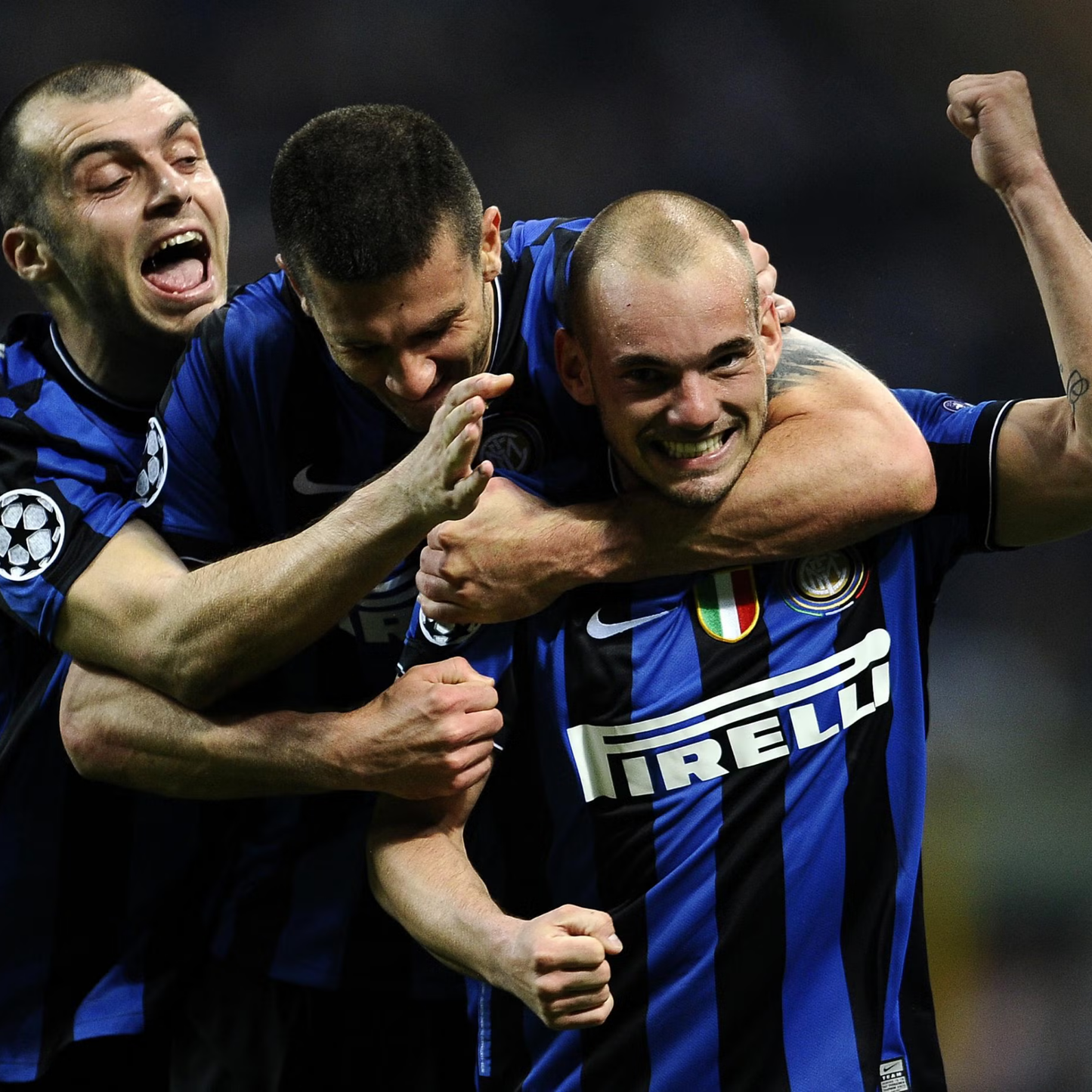 Inter Milan 2009-10 Local Triplete — Liquidación talla XL