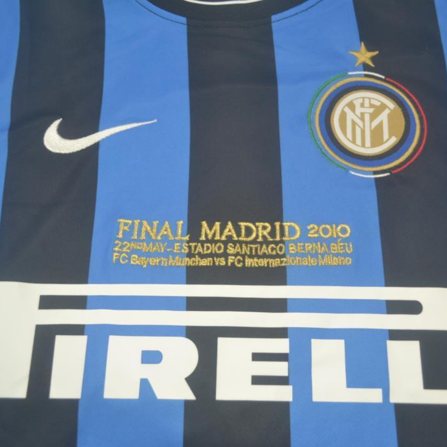 Inter Milan 2009-10 Local Triplete — Liquidación talla XL