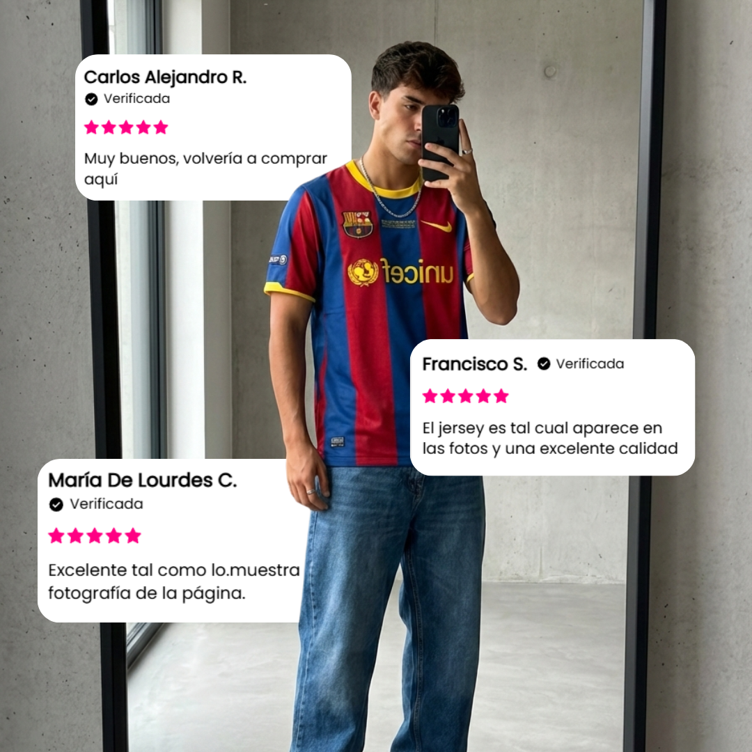 Barcelona 10-11 Local manga corta