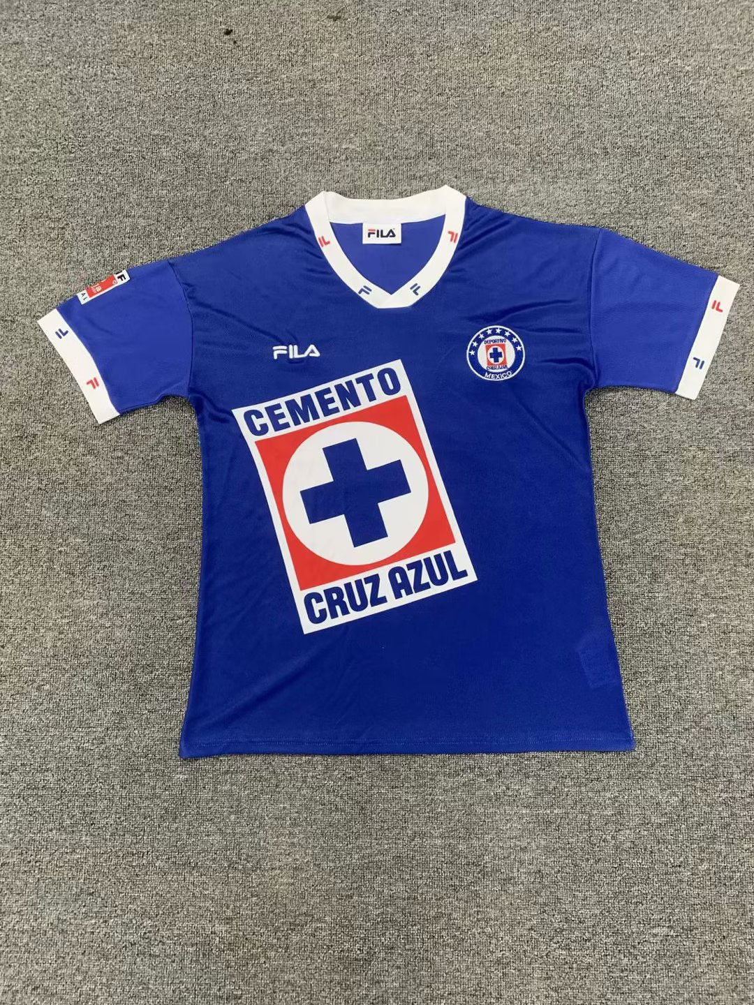 Cruz Azul 1996 Local manga corta