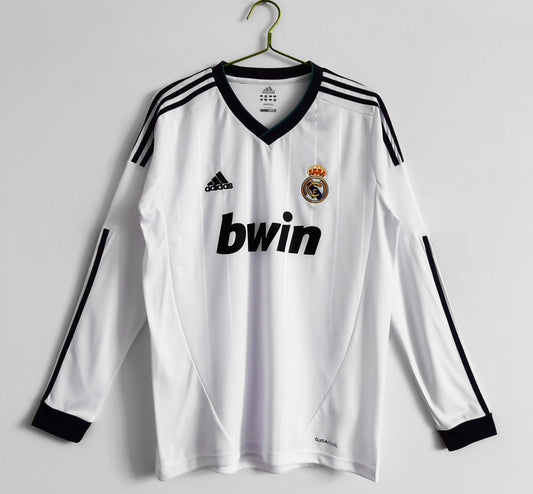 Real Madrid 12-13 Home Long Sleeve