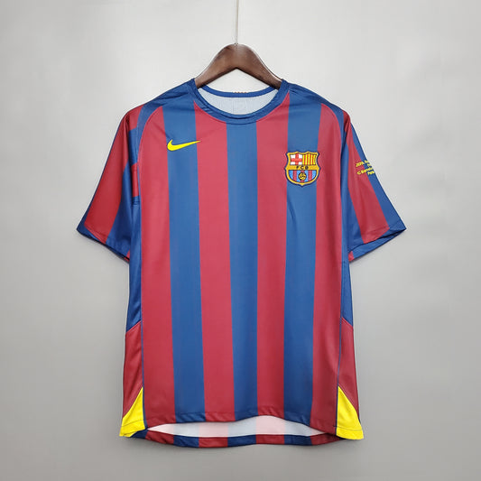 Barcelona 05-06 Home short sleeve