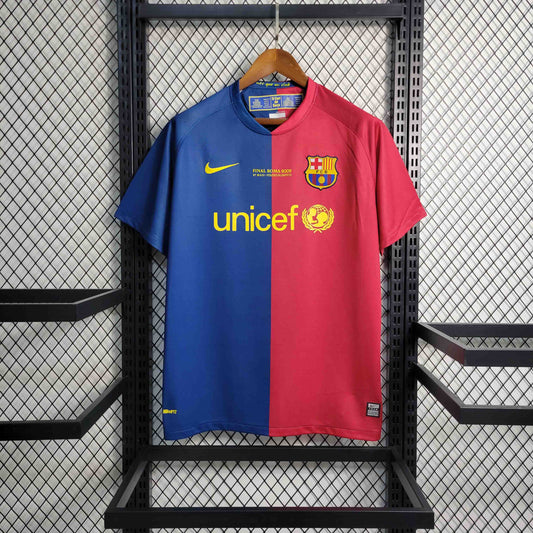 Barcelona 08-09 Home short sleeve