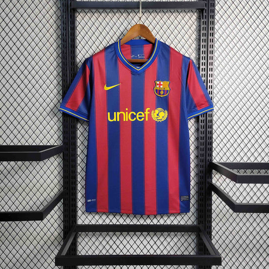 Barcelona 09-10 Home short sleeve