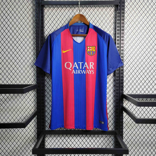 Barcelona 16-17 Home short sleeve