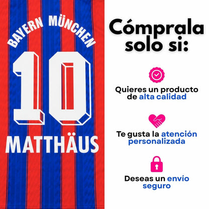 Bayern Munich 95-97 Local manga corta