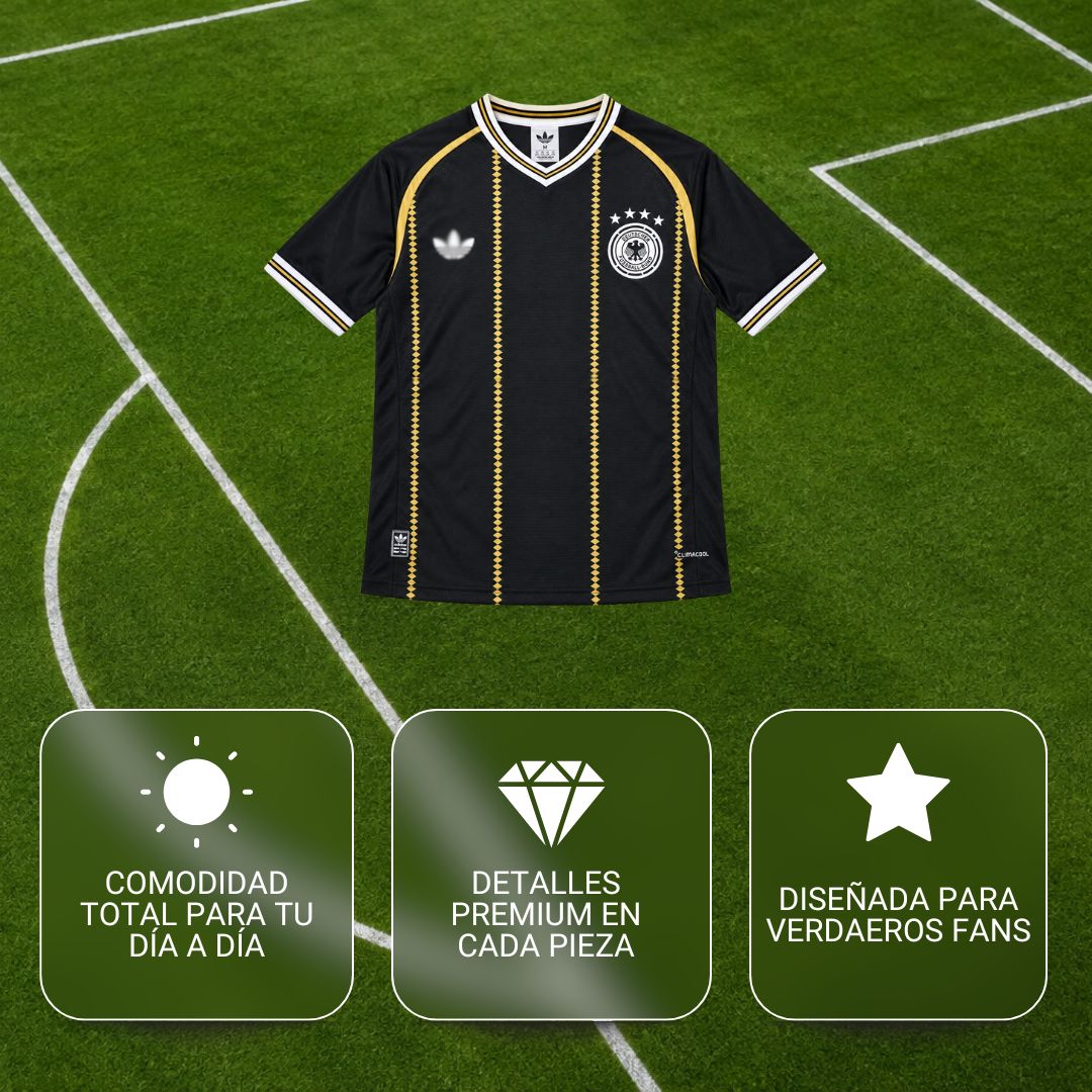 Alemania 2026 negro conmemorativo versión jugador