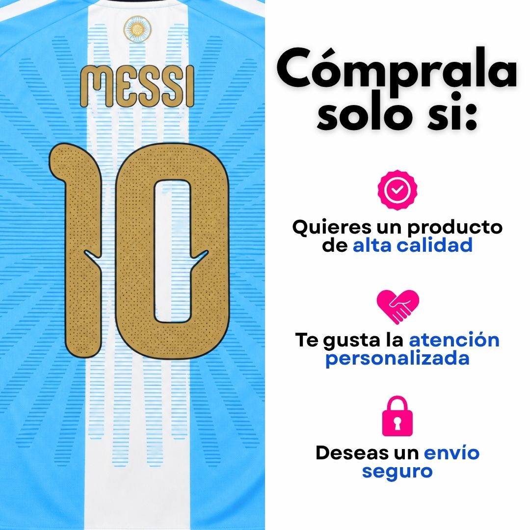 Argentina 2026 Despedida Messi - Versión fan