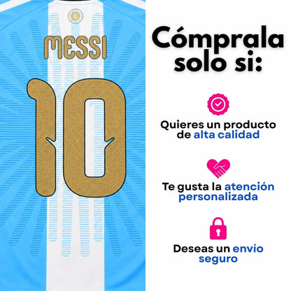 Argentina 2026 Despedida Messi - Versión fan