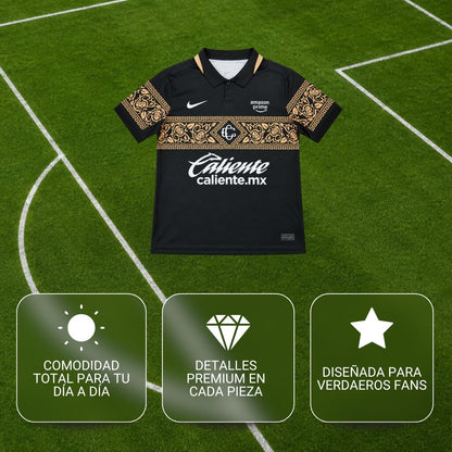 Chivas 2026-27 tercero negro mariachi - versión jugador