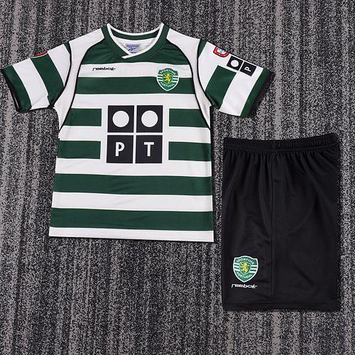 Sporting Lisboa 01-03 Local manga corta KIDS