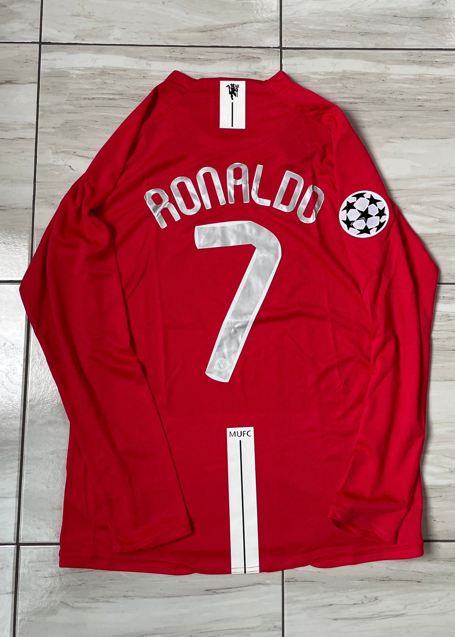 Manchester United 07-08 Home long sleeve