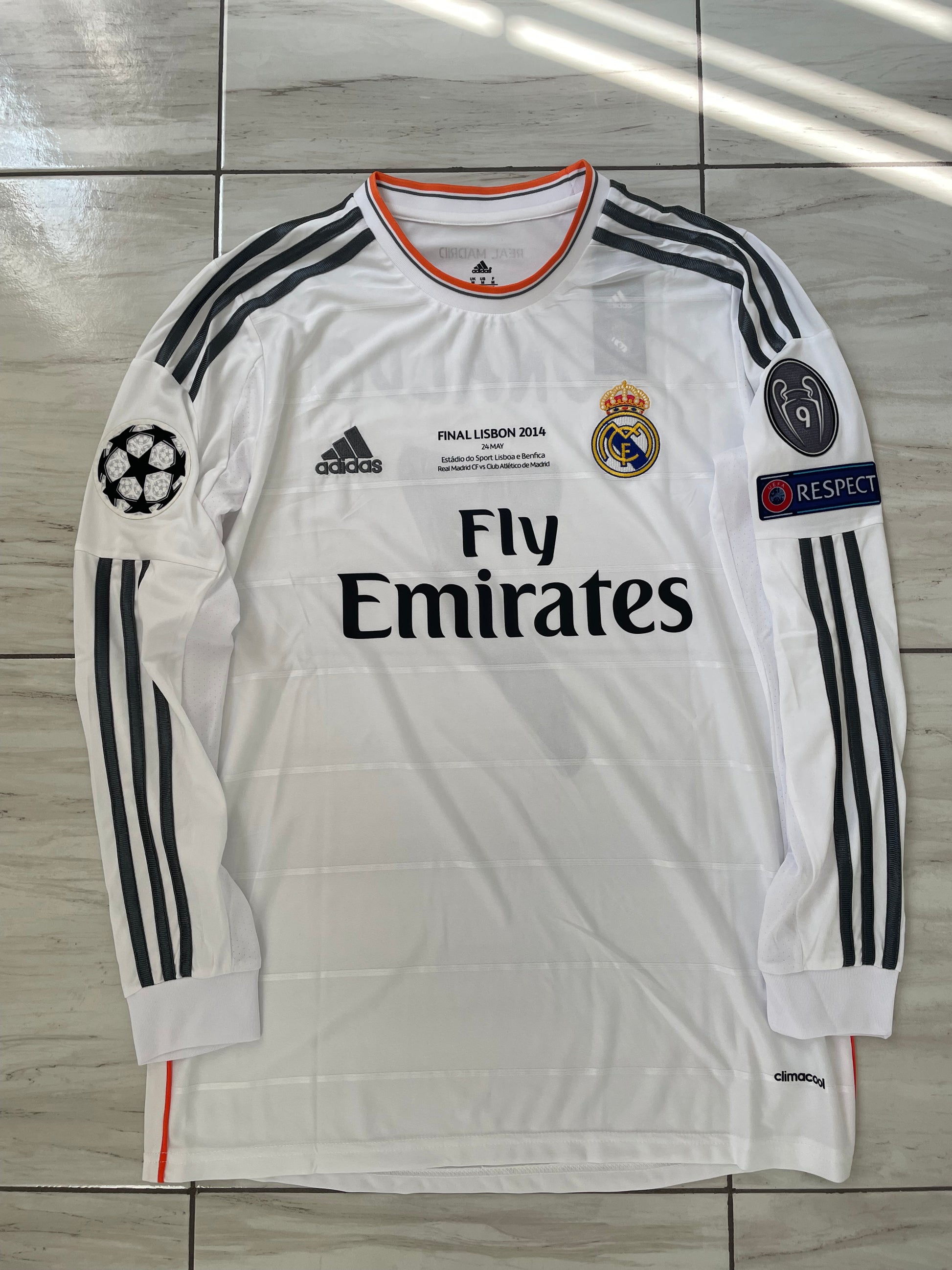 Real Madrid 13-14 Home Long Sleeve – Club de Jerseys