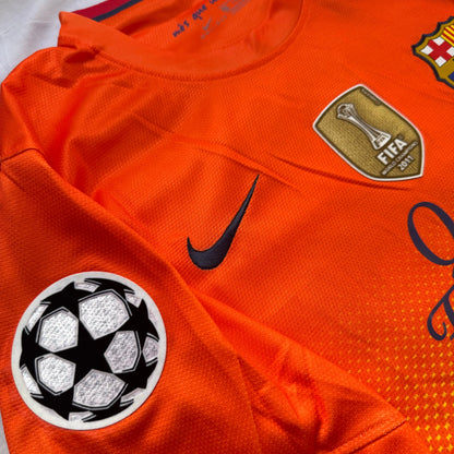 Barcelona 2012-13 Visita Messi #10 — Liquidación talla XL
