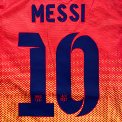 Barcelona 2012-13 Visita Messi #10 — Liquidación talla XL