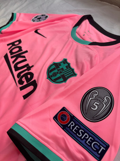 Barcelona 20-21 Home Short Sleeve