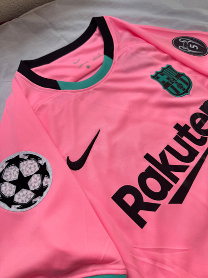 Barcelona 20-21 Home Short Sleeve