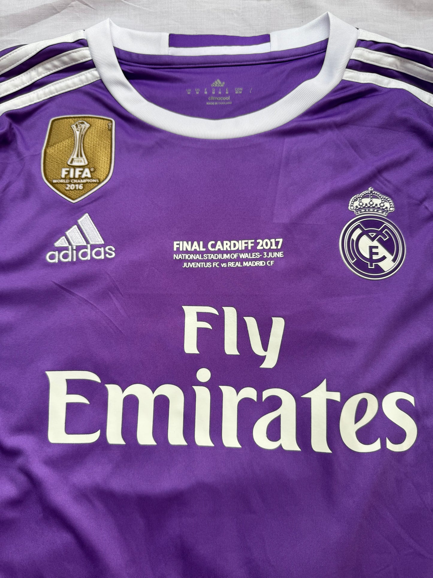 Real Madrid 16/17 Visita manga larga