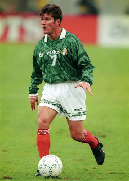 México 1998 Local manga larga