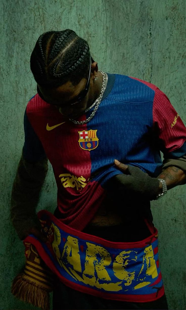 Barcelona 24/25 Travis Scott Local - ENVÍO RÁPIDO