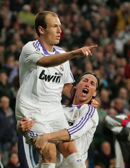 Real Madrid 07-08 Home short sleeve