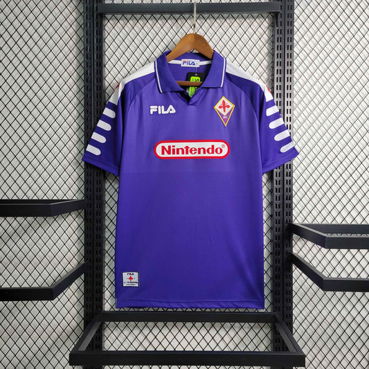 Fiorentina 98-99 Home short sleeve