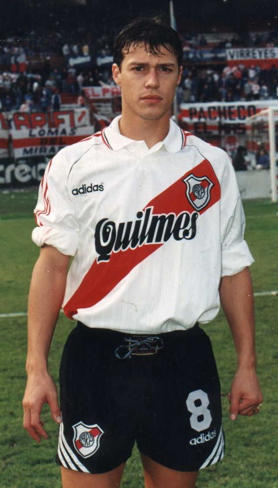 River Plate 95-96 Home Short Sleeve