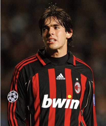 AC Milan 06/07 Local manga larga