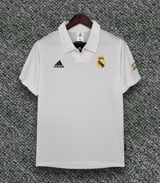 Real Madrid 01-02 Home short sleeve