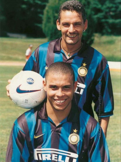 Inter Milan 98-99 Local manga corta