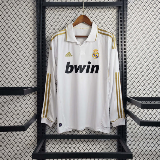 Real Madrid 11-12 Home Long Sleeve