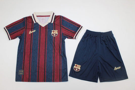 Barcelona 14-15 Home short sleeve KIDS