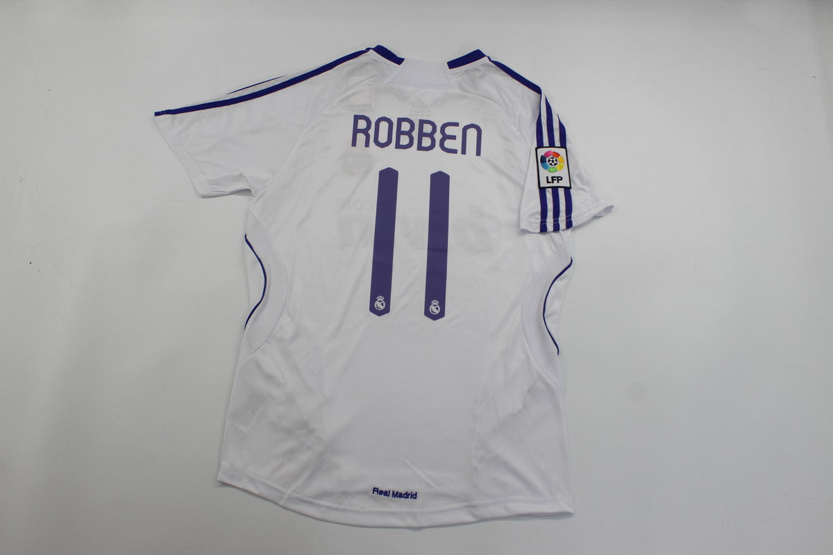 Real Madrid 07-08 Home short sleeve