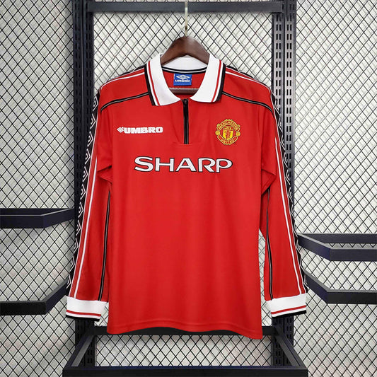 Manchester United 98-99 Home long sleeve