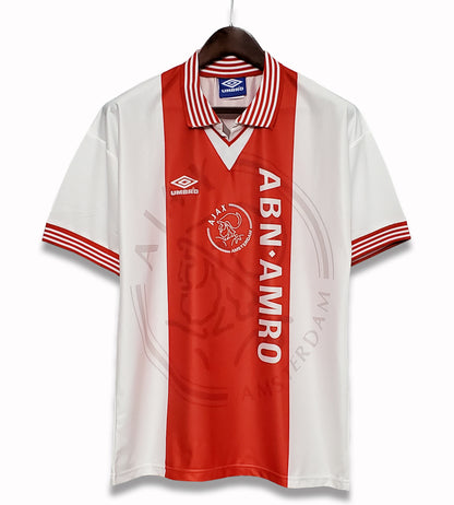 Ajax 95-96 Local manga corta