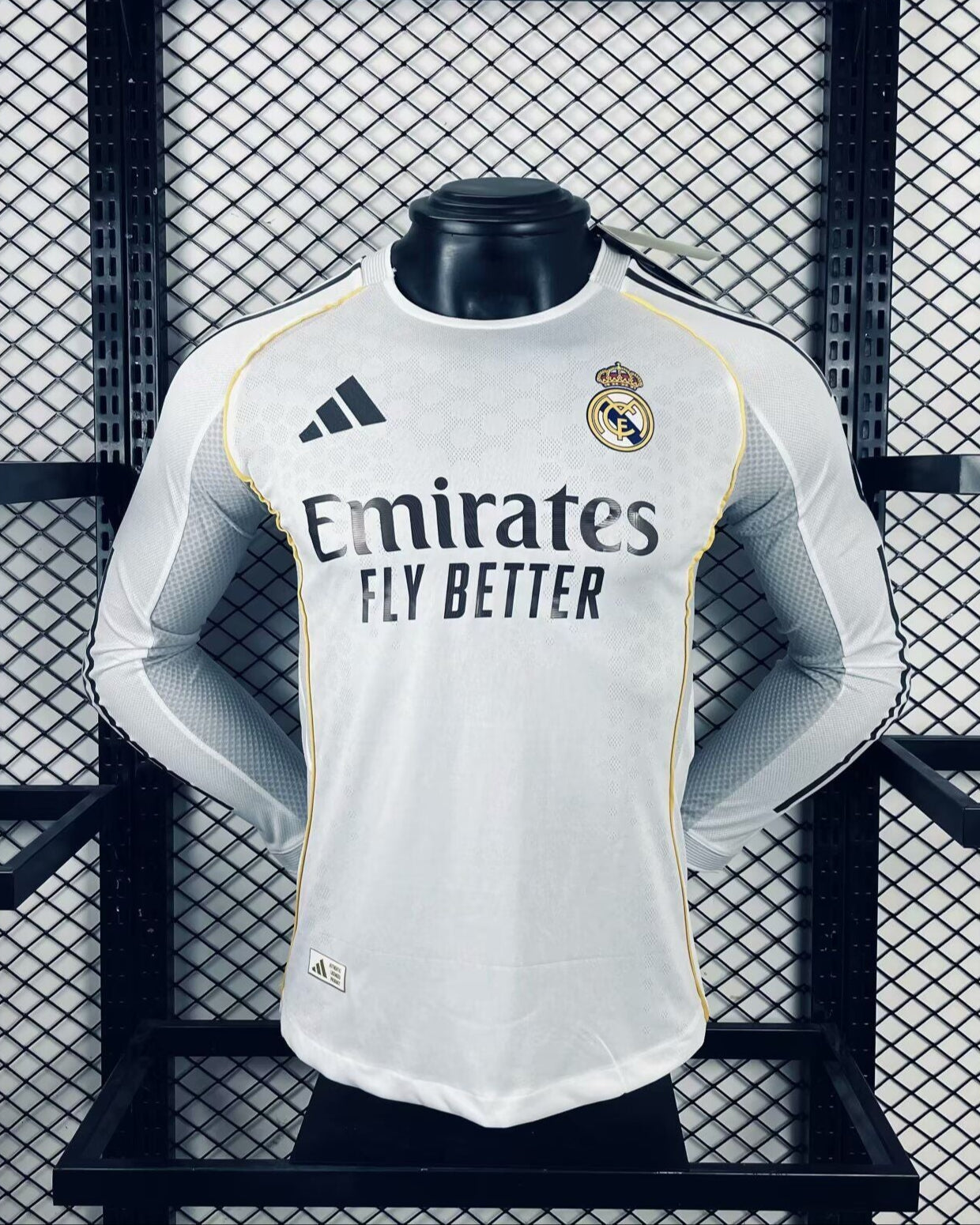 Real Madrid 24-25 Home long sleeve player version