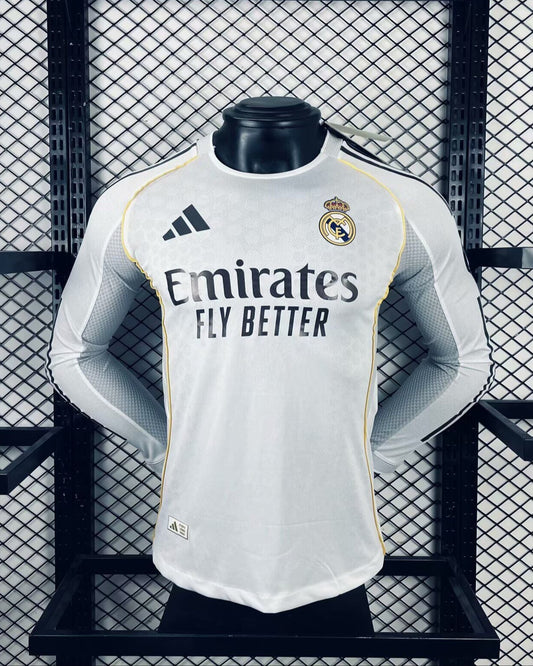 Real Madrid 24-25 Home long sleeve player version