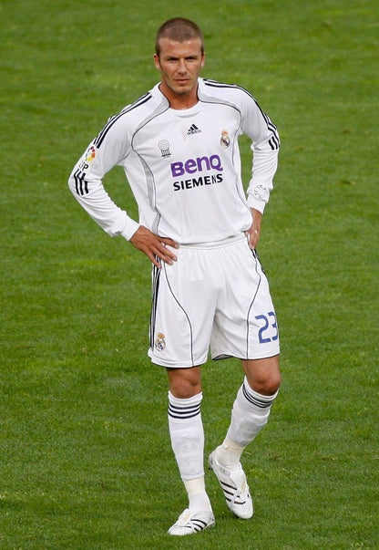 Real Madrid 01-02 Home Long Sleeve