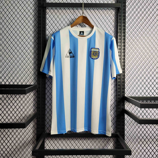 Argentina 1986 Home Short Sleeve