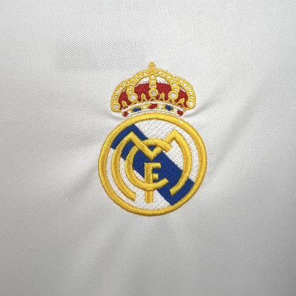 Real Madrid 86-87 Home Short Sleeve