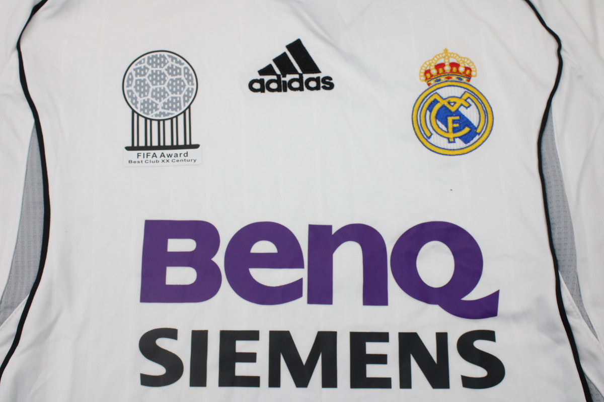Real Madrid 01-02 Home Long Sleeve