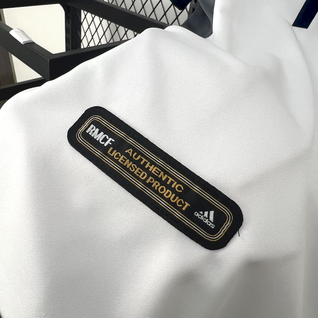 Real Madrid 86-87 Home Short Sleeve