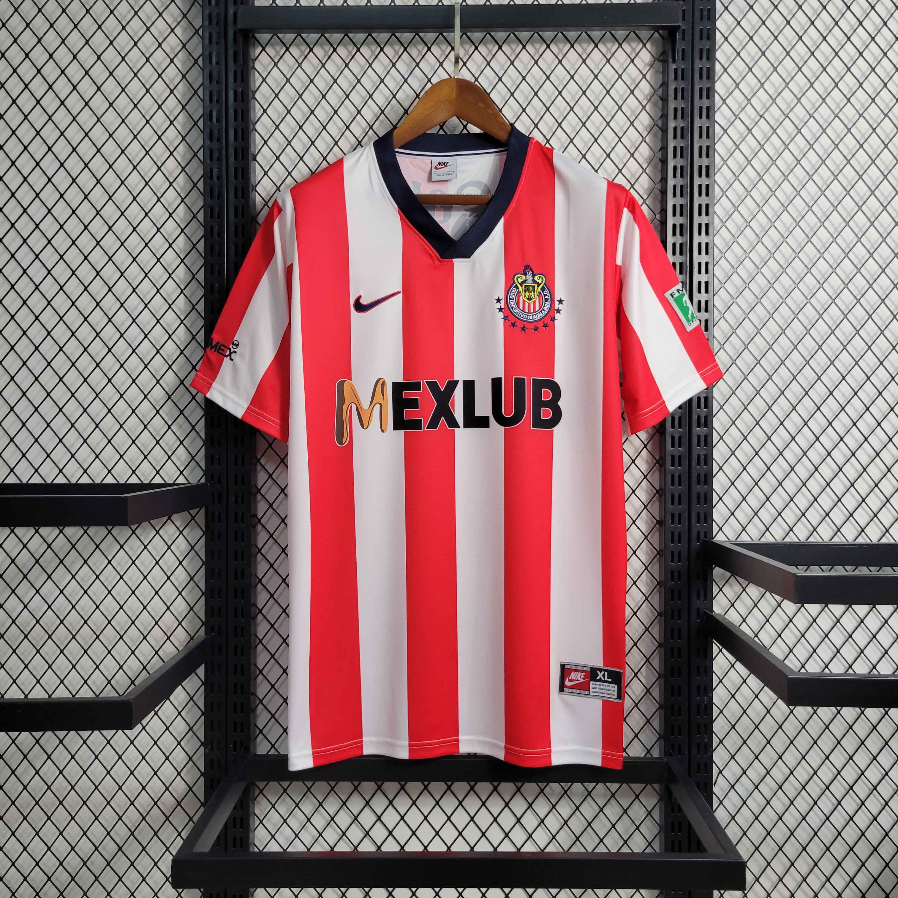 Chivas 96 97 Home Short Sleeve Club de Jerseys